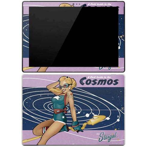 DC Comics Bombshells Stargirl- Field Guide to Cosmos Surface Pro 3 Skin